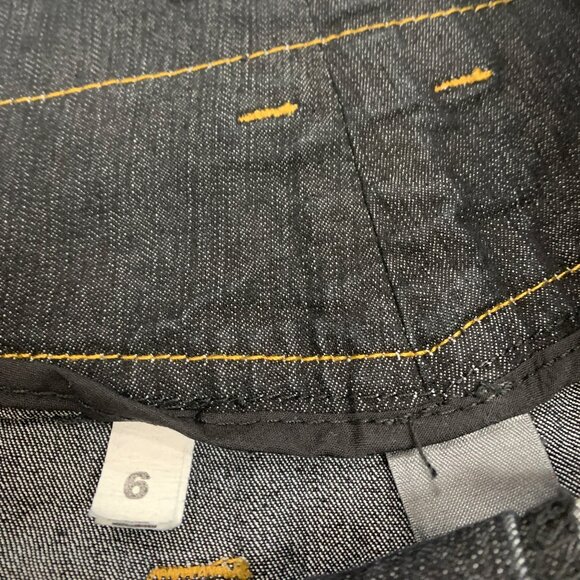 π. BISOU BISOU MICHELE BOHBOT WOMENS JEANS CAPRIS PANTS SIZE 6. π - Picture 3 of 4